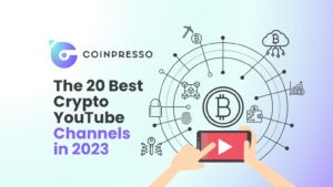Person using a mobile phone to explore the best cryptocurrency channels on YouTube.