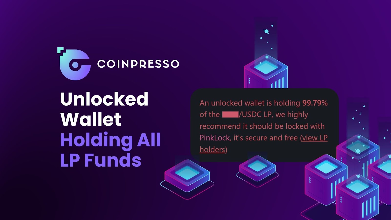 unlocked wallet holding all lp funds