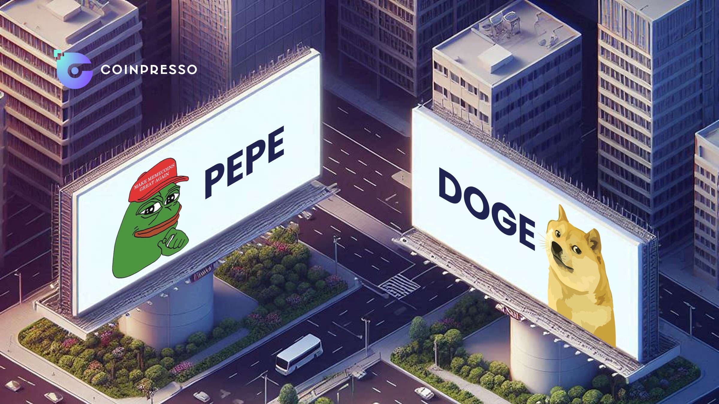 Crypto ads are one of the most powerful memecoin marketing tools.