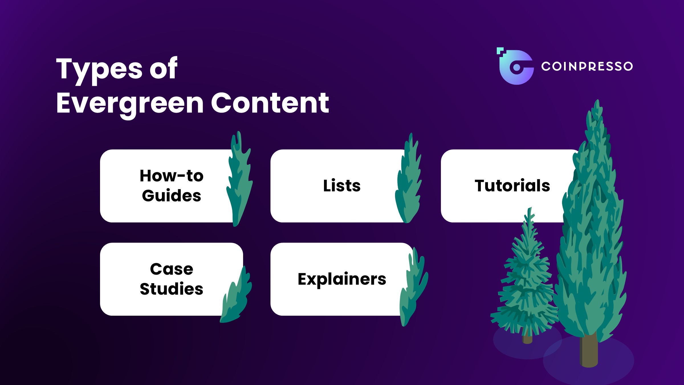 Learning the types of evergreen content can inform your strategy.