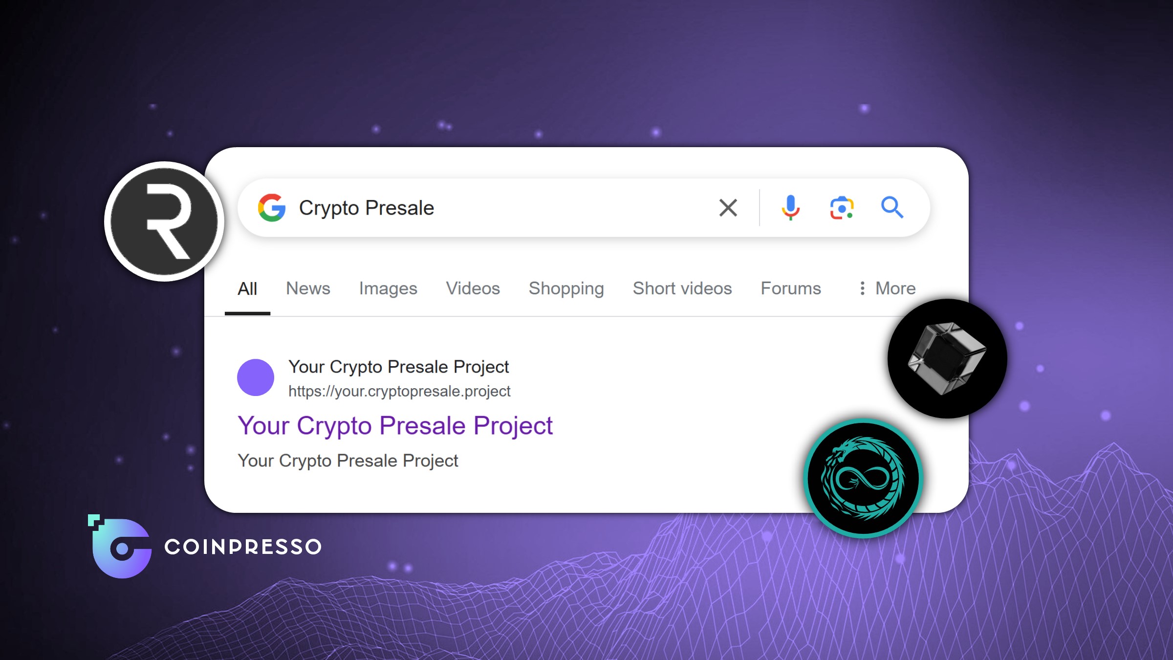 Crypto SEO can be an extremely effective crypto marketing tool for presales.