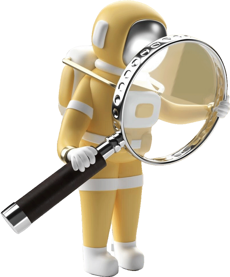 3d render astronaut seo coinpresso