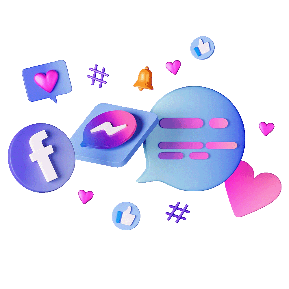 communication social media icons square