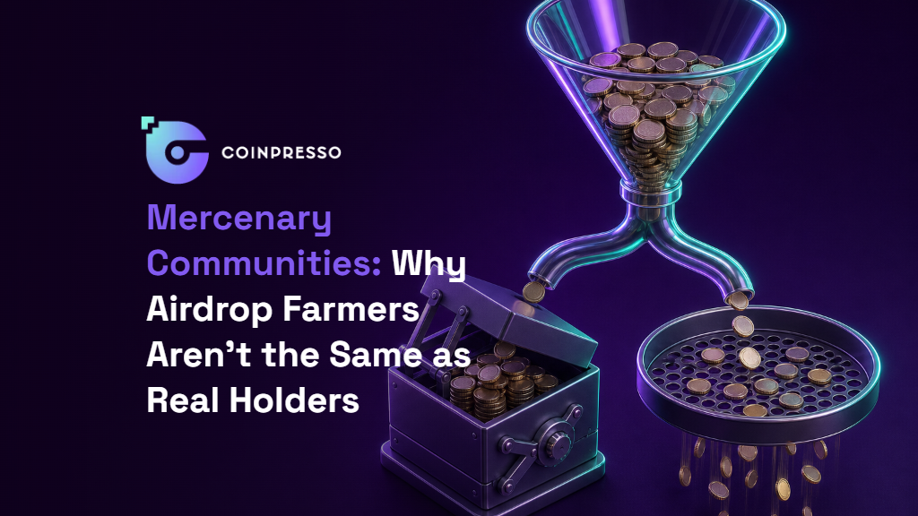 Mercenary Communities: Why Airdrop Farmers Aren't the Same as Real Holders