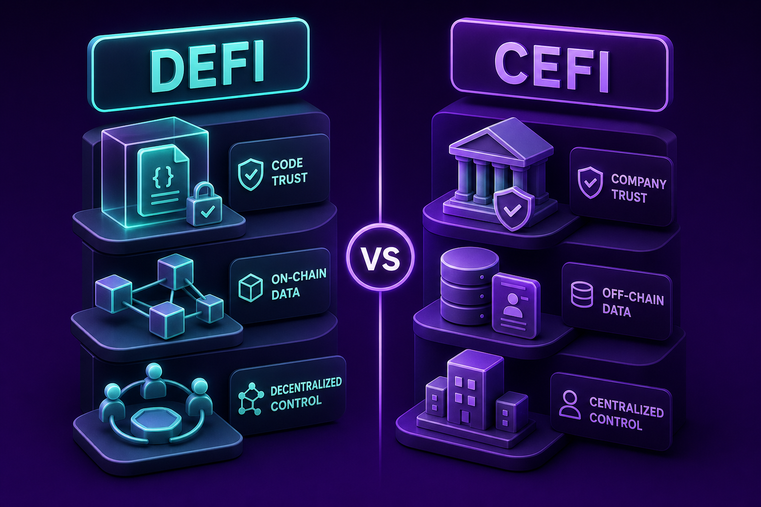 DeFi vs. CeFi: How Are They Evaluated?