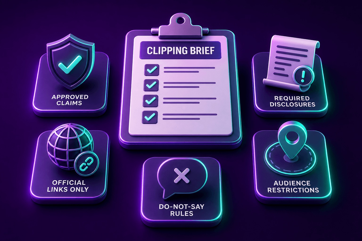 compliant clipping brief