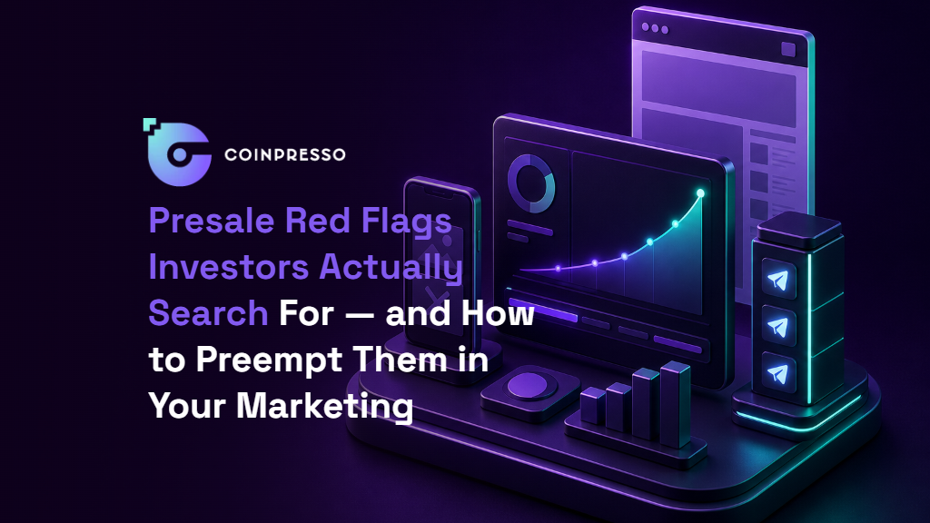 Presale Red Flags Investors Actually Search For — and How to Preempt Them in Your Marketing