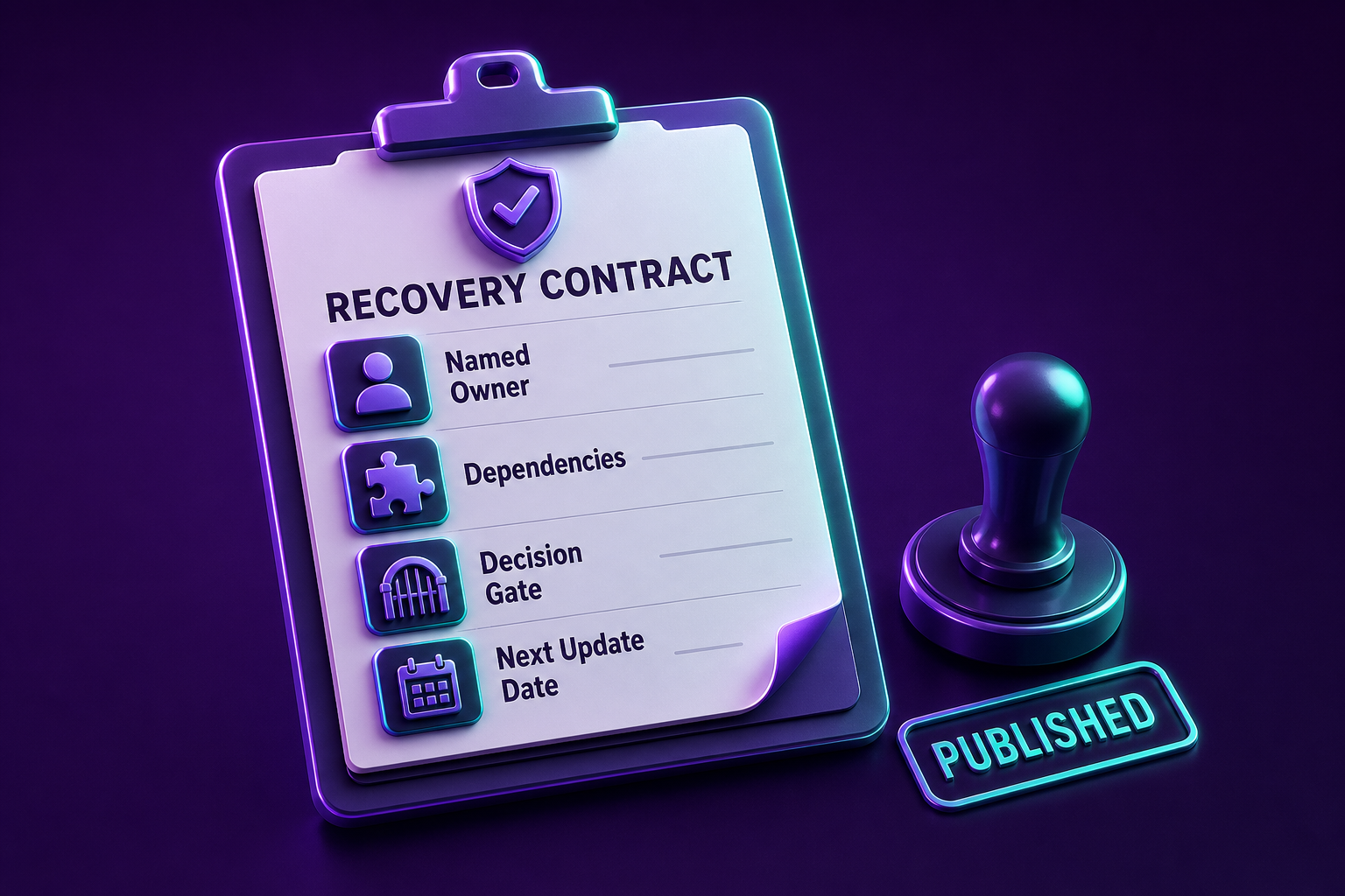 Being proactive around recovery & honoring commitments to your community can actually be beneficial long-term.