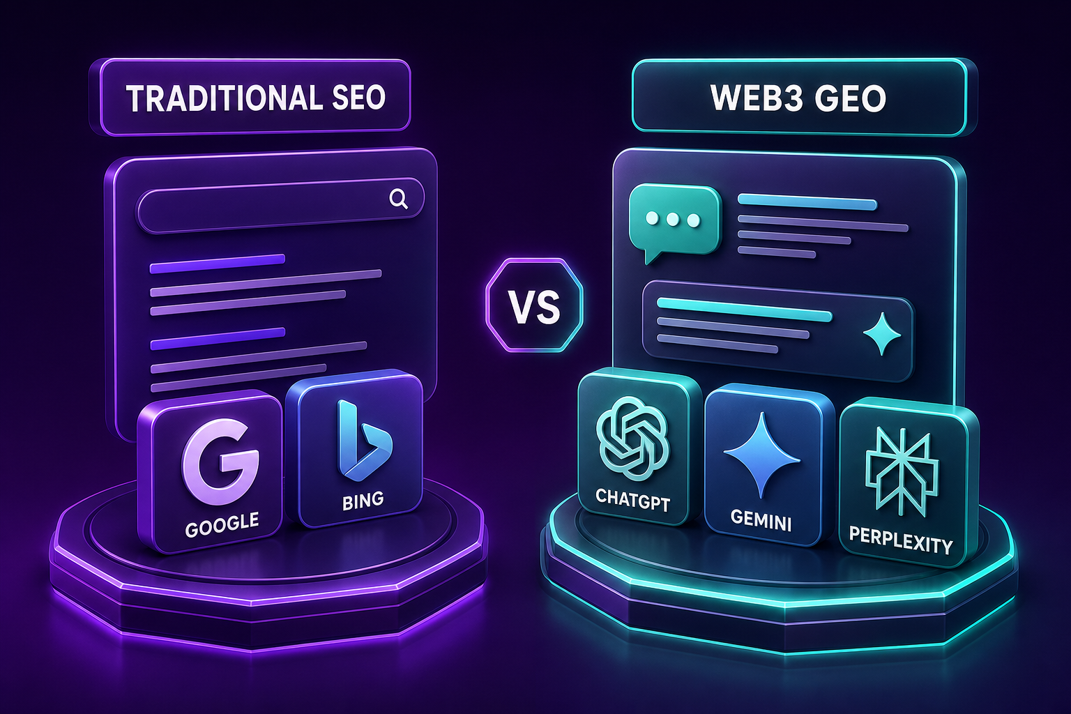 Traditional SEO vs Web3 GEO: What’s the difference?